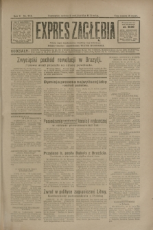 Expres Zagłębia : jedyny organ demokratyczny niezależny woj. kieleckiego. R.5, nr 263 (11 października 1930)