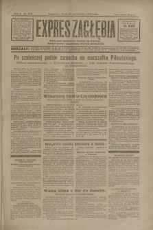 Expres Zagłębia : jedyny organ demokratyczny niezależny woj. kieleckiego. R.5, nr 267 (15 października 1930)