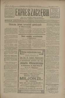 Expres Zagłębia : jedyny organ demokratyczny niezależny woj. kieleckiego. R.5, nr 281 (29 października 1930)