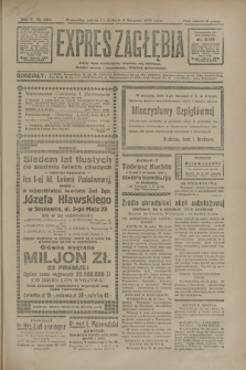 Expres Zagłębia : jedyny organ demokratyczny niezależny woj. kieleckiego. R.5, nr 284 (1-2 listopada 1930)