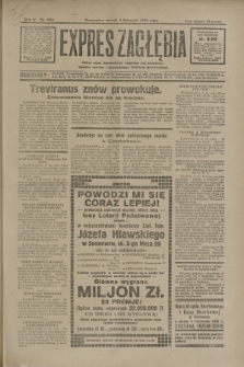 Expres Zagłębia : jedyny organ demokratyczny niezależny woj. kieleckiego. R.5, nr 286 (4 listopada 1930)