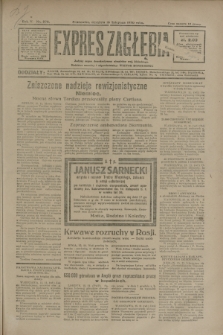 Expres Zagłębia : jedyny organ demokratyczny niezależny woj. kieleckiego. R.5, nr 298 (16 listopada 1930)