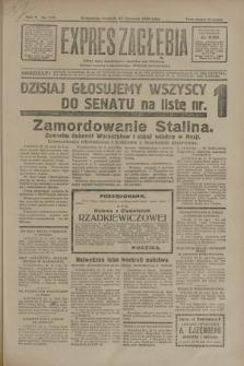 Expres Zagłębia : jedyny organ demokratyczny niezależny woj. kieleckiego. R.5, nr 305 (23 listopada 1930)