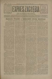 Expres Zagłębia : jedyny organ demokratyczny niezależny woj. kieleckiego. R.5, nr 309 (27 listopada 1930)