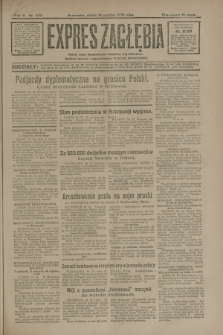 Expres Zagłębia : jedyny organ demokratyczny niezależny woj. kieleckiego. R.5, nr 330 (19 grudnia 1930)