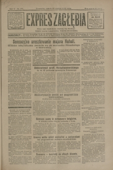 Expres Zagłębia : jedyny organ demokratyczny niezależny woj. kieleckiego. R.5, nr 331 (20 grudnia 1930)