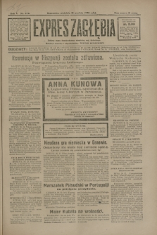 Expres Zagłębia : jedyny organ demokratyczny niezależny woj. kieleckiego. R.5, nr 332 (21 grudnia 1930)