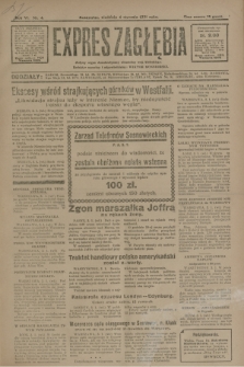 Expres Zagłębia : jedyny organ demokratyczny niezależny woj. kieleckiego. R.6, nr 4 (4 stycznia 1931)