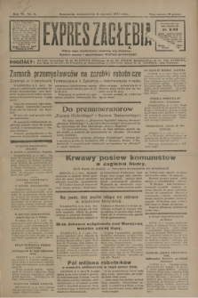 Expres Zagłębia : jedyny organ demokratyczny niezależny woj. kieleckiego. R.6, nr 5 (5 stycznia 1931)