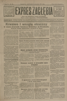 Expres Zagłębia : jedyny organ demokratyczny niezależny woj. kieleckiego. R.6, nr 12 (12 stycznia 1931)