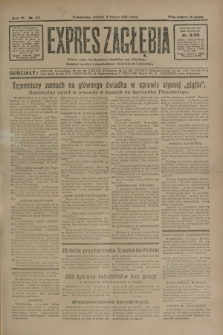 Expres Zagłębia : jedyny organ demokratyczny niezależny woj. kieleckiego. R.6, nr 33 (3 lutego 1931)