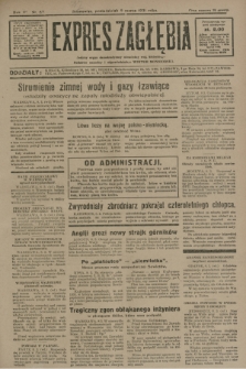 Expres Zagłębia : jedyny organ demokratyczny niezależny woj. kieleckiego. R.6, nr 67 (9 marca 1931)