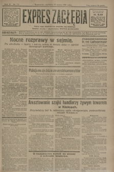 Expres Zagłębia : jedyny organ demokratyczny niezależny woj. kieleckiego. R.6, nr 73 (15 marca 1931)