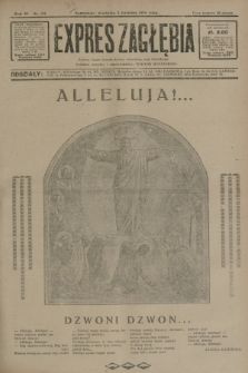 Expres Zagłębia : jedyny organ demokratyczny niezależny woj. kieleckiego. R.6, nr 93 (5 kwietnia 1931)