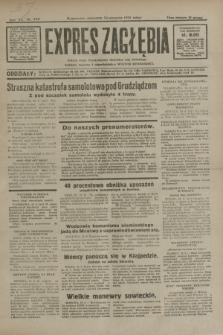 Expres Zagłębia : jedyny organ demokratyczny niezależny woj. kieleckiego. R.6, nr 225 (20 sierpnia 1931)