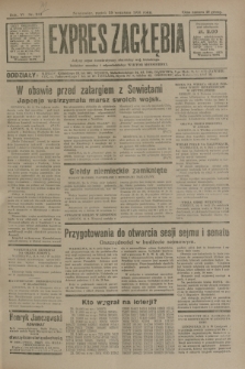 Expres Zagłębia : jedyny organ demokratyczny niezależny woj. kieleckiego. R.6, nr 261 (25 września 1931)