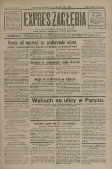 Expres Zagłębia : jedyny organ demokratyczny niezależny woj. kieleckiego. R.6, nr 287 (21 października 1931)