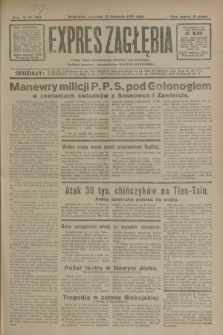 Expres Zagłębia : jedyny organ demokratyczny niezależny woj. kieleckiego. R.6, nr 309 (12 listopada 1931)