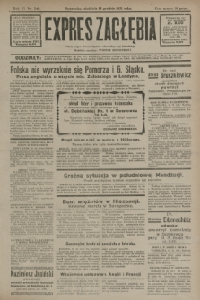 Expres Zagłębia : jedyny organ demokratyczny niezależny woj. kieleckiego. R.6, nr 340 (13 grudnia 1931)