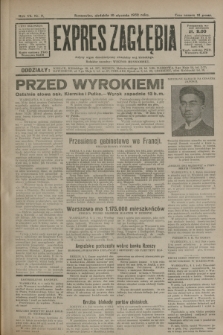 Expres Zagłębia : jedyny organ demokratyczny niezależny woj. kieleckiego. R.7, nr 9 (10 stycznia 1932)