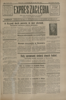 Expres Zagłębia : jedyny organ demokratyczny niezależny woj. kieleckiego. R.7, nr 24 (25 stycznia 1932)