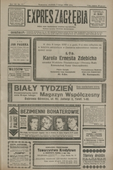 Expres Zagłębia : jedyny organ demokratyczny niezależny woj. kieleckiego. R.7, nr 37 (7 lutego 1932)