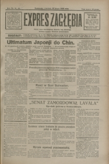 Expres Zagłębia : jedyny organ demokratyczny niezależny woj. kieleckiego. R.7, nr 48 (18 lutego 1932)