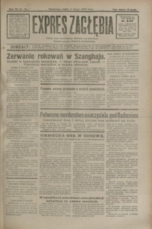 Expres Zagłębia : jedyny organ demokratyczny niezależny woj. kieleckiego. R.7, nr 49 (19 lutego 1932)