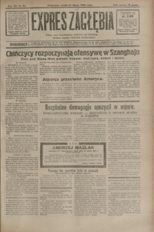 Expres Zagłębia : jedyny organ demokratyczny niezależny woj. kieleckiego. R.7, nr 54 (24 lutego 1932)