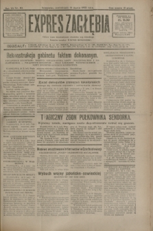 Expres Zagłębia : jedyny organ demokratyczny niezależny woj. kieleckiego. R.7, nr 80 (21 marca 1932)