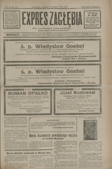Expres Zagłębia : jedyny organ demokratyczny niezależny woj. kieleckiego. R.7, nr 91 (3 kwietnia 1932)