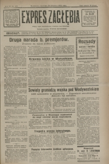 Expres Zagłębia : jedyny organ demokratyczny niezależny woj. kieleckiego. R.7, nr 112 (24 kwietnia 1932)