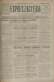 Expres Zagłębia : jedyny organ demokratyczny niezależny woj. kieleckiego. R.7, nr 122 (4 maja 1932)