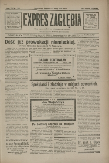 Expres Zagłębia : jedyny organ demokratyczny niezależny woj. kieleckiego. R.7, nr 139 (22 maja 1932)
