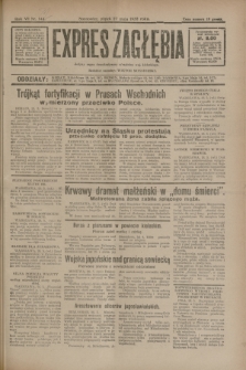 Expres Zagłębia : jedyny organ demokratyczny niezależny woj. kieleckiego. R.7, nr 144 (27 maja 1932)