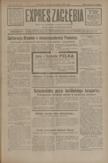Expres Zagłębia : jedyny organ demokratyczny niezależny woj. kieleckiego. R.7, nr 162 (14 czerwca 1932)