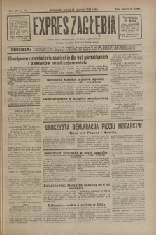 Expres Zagłębia : jedyny organ demokratyczny niezależny woj. kieleckiego. R.7, nr 166 (18 czerwca 1932)