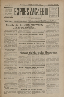 Expres Zagłębia : jedyny organ demokratyczny niezależny woj. kieleckiego. R.7, nr 171 (23 czerwca 1932)