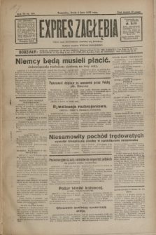 Expres Zagłębia : jedyny organ demokratyczny niezależny woj. kieleckiego. R.7, nr 184 (6 lipca 1932)