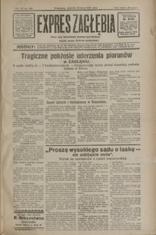 Expres Zagłębia : jedyny organ demokratyczny niezależny woj. kieleckiego. R.7, nr 188 (10 lipca 1932)