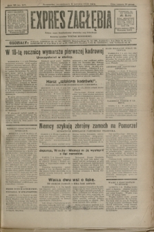 Expres Zagłębia : jedyny organ demokratyczny niezależny woj. kieleckiego. R.7, nr 217 (8 sierpnia 1932)