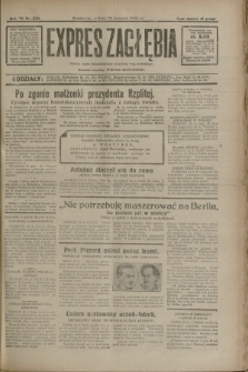 Expres Zagłębia : jedyny organ demokratyczny niezależny woj. kieleckiego. R.7, nr 228 (20 sierpnia 1932)