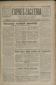 Expres Zagłębia : jedyny organ demokratyczny niezależny woj. kieleckiego. R.7, nr 242 (3 września 1932)