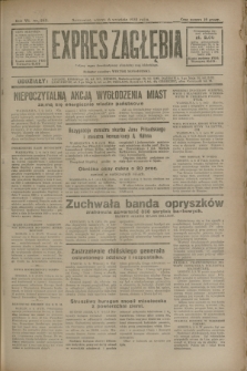 Expres Zagłębia : jedyny organ demokratyczny niezależny woj. kieleckiego. R.7, nr 245 (6 września 1932)