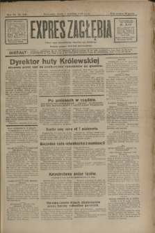 Expres Zagłębia : jedyny organ demokratyczny niezależny woj. kieleckiego. R.7, nr 246 (7 września 1932)