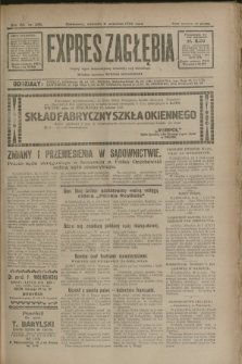 Expres Zagłębia : jedyny organ demokratyczny niezależny woj. kieleckiego. R.7, nr 250 (11 września 1932)
