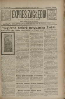 Expres Zagłębia : jedyny organ demokratyczny niezależny woj. kieleckiego. R.7, nr 251 (12 września 1932)