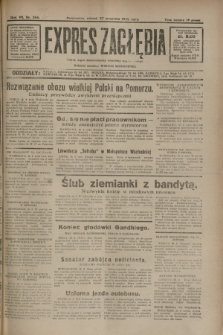 Expres Zagłębia : jedyny organ demokratyczny niezależny woj. kieleckiego. R.7, nr 266 (27 września 1932)