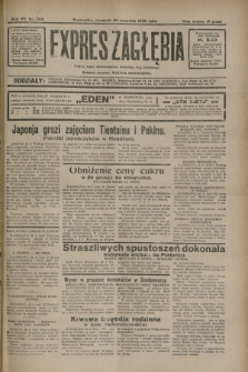 Expres Zagłębia : jedyny organ demokratyczny niezależny woj. kieleckiego. R.7, nr 268 (29 września 1932)