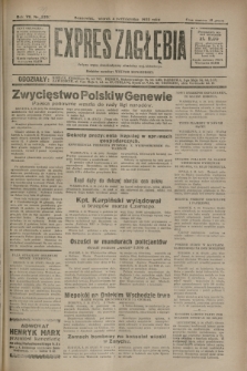 Expres Zagłębia : jedyny organ demokratyczny niezależny woj. kieleckiego. R.7, nr 273 (4 października 1932)